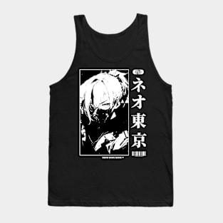 Cyberpunk Girl | Japanese Anime Aesthetic Tank Top